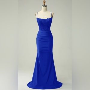 Prom Dress Royal Blue